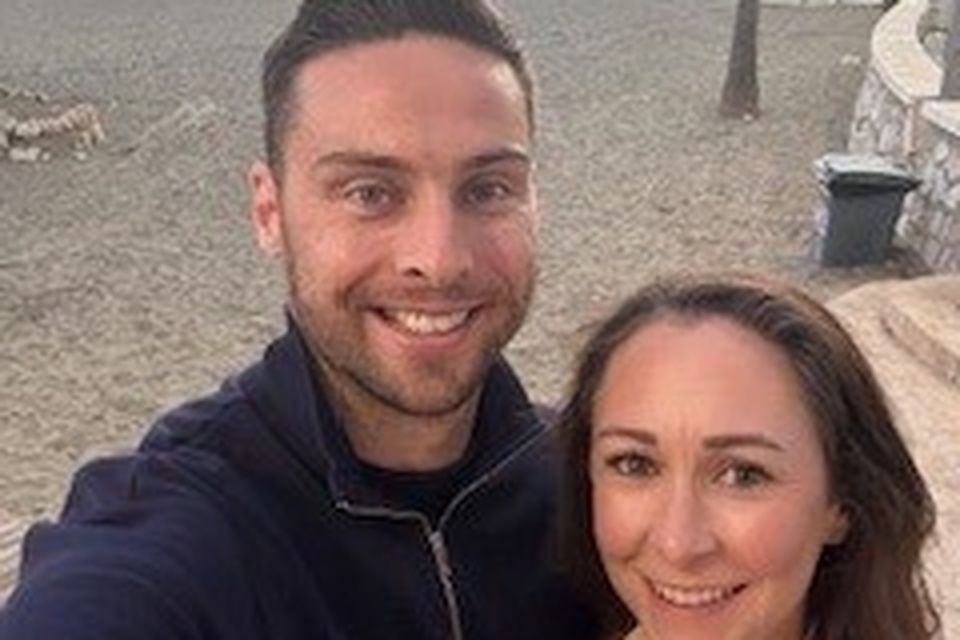 Brian Gregan and his wife Ciara McCallion 