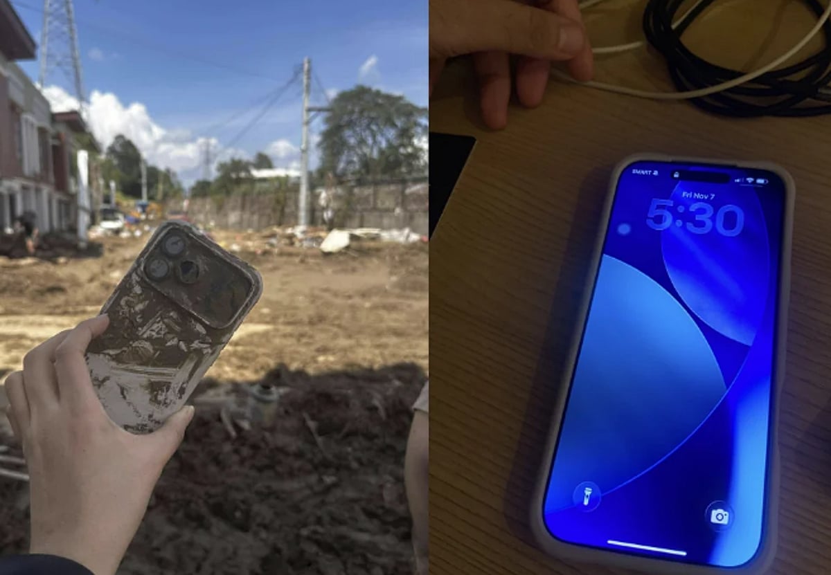 Philippine typhoon buries iPhone 17 Pro in mud for 3 days—it still works