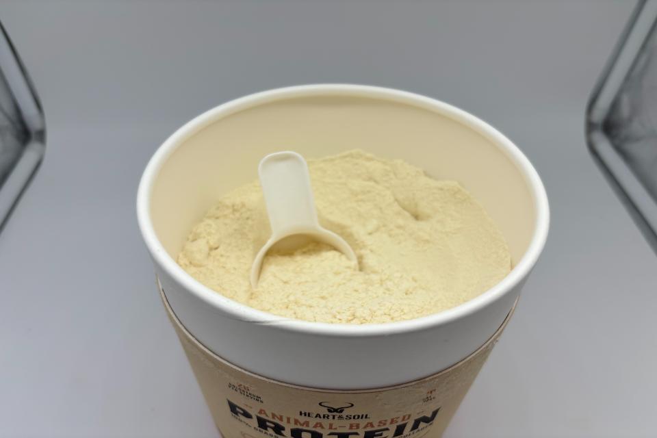 Heart and Soil Animal-Based Protein as best protein powder.