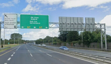 Pedestrian in his 30s dies after bus collision on N7 · TheJournal.ie