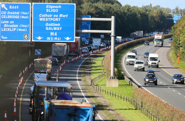 Man driving on the M4 armed with suspected firearm arrested by gardaí - The Journal