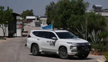 Israeli drone strike destroys vehicle short distance from Irish soldiers on patrol in Lebanon