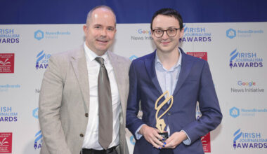 Conor O'Carroll wins Young Journalist of the Year for impressive triad of investigations