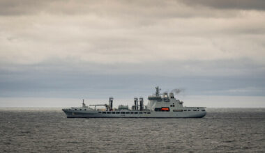 Search underway off Donegal for missing crew member from UK Naval support vessel