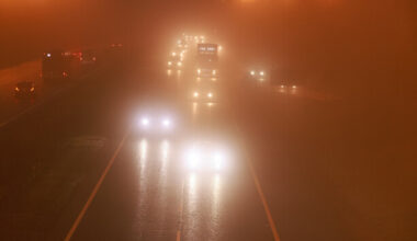 Status Yellow fog warning issued for eleven counties tomorrow morning