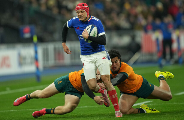 Bielle-Biarrey masterclass helps France hold off Australia · The 42