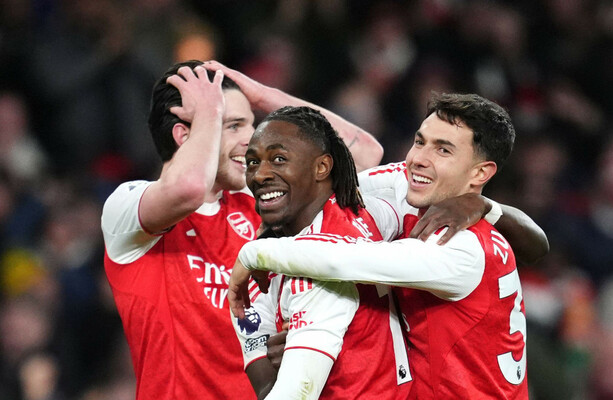 Eze's brilliant hat-trick sees Arsenal hammer Spurs · The 42