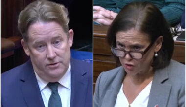 'Cá bhfuil An Taoiseach?': McDonald and O'Brien clash over Martin no-show in Dáil - The Journal