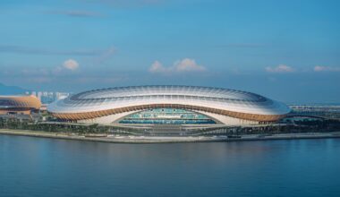 Greater Bay Area Sports Centre by Zaha Hadid Architects