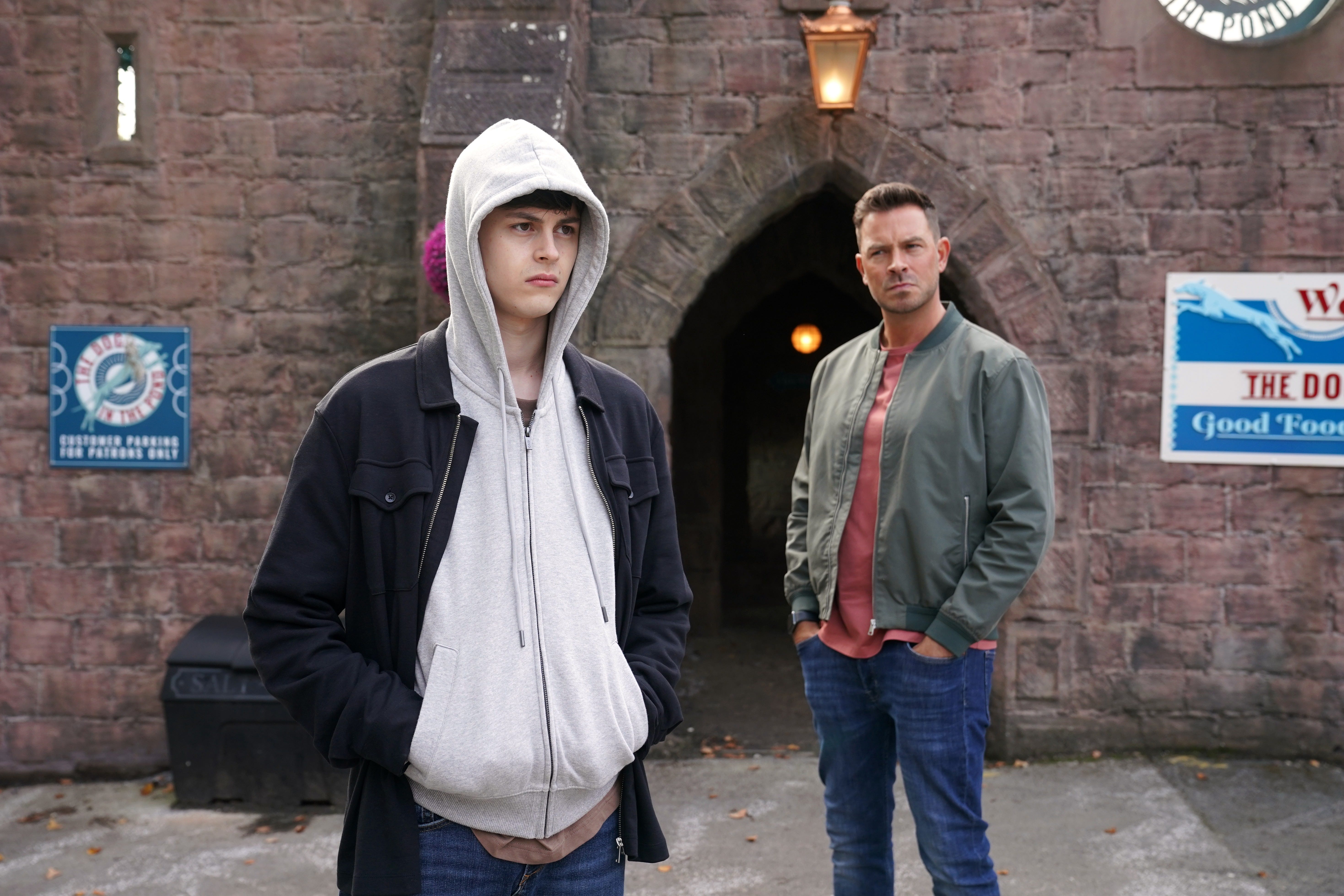 ant hutchinson and darren osborne in hollyoaks