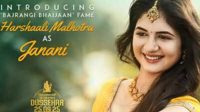 'Bajrangi Bhaijaan's Munni, Harshaali Malhotra to make big screen debut with Nandamuri Balakrishna 's 'Akhanda 2' - Reports