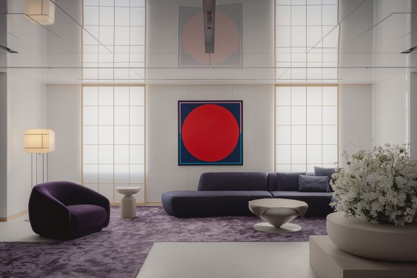 Lounge in Tokyo department store