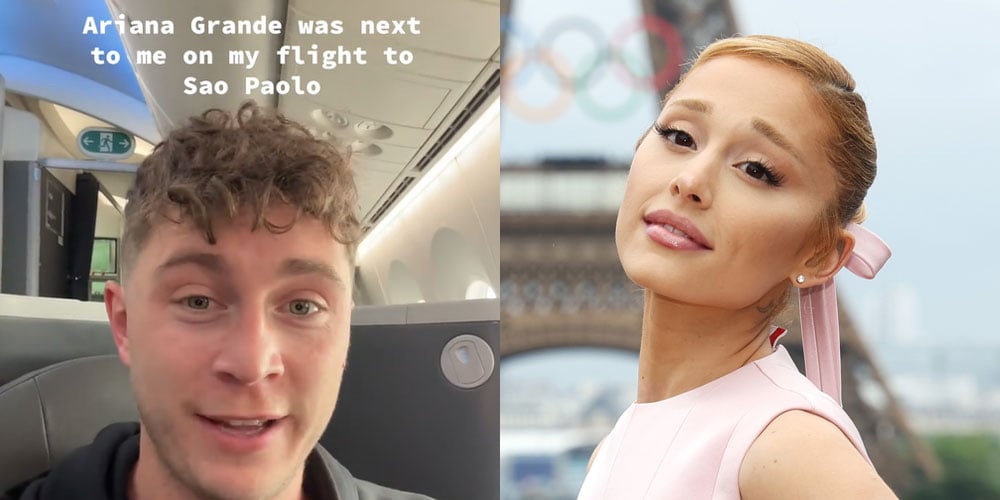 Influencer Connor Gowland Confirms Ariana Grande’s Flight Issues, Reveals He Was Sitting Next to Her (Video) | Ariana Grande, Connor Gowland | Celebrity News and Gossip | Entertainment, Photos and Videos