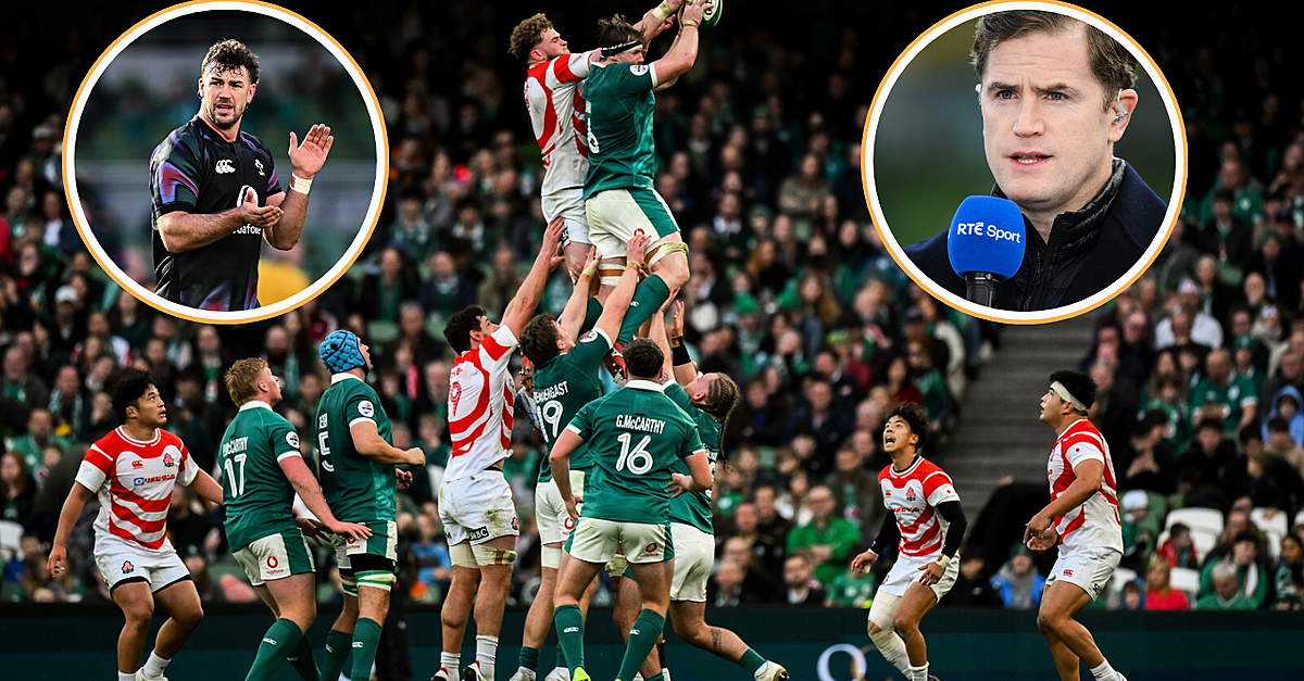 Jamie Heaslip Wasn't Having Caelan Doris's Strange Explanation For The Poor Ireland Lineout