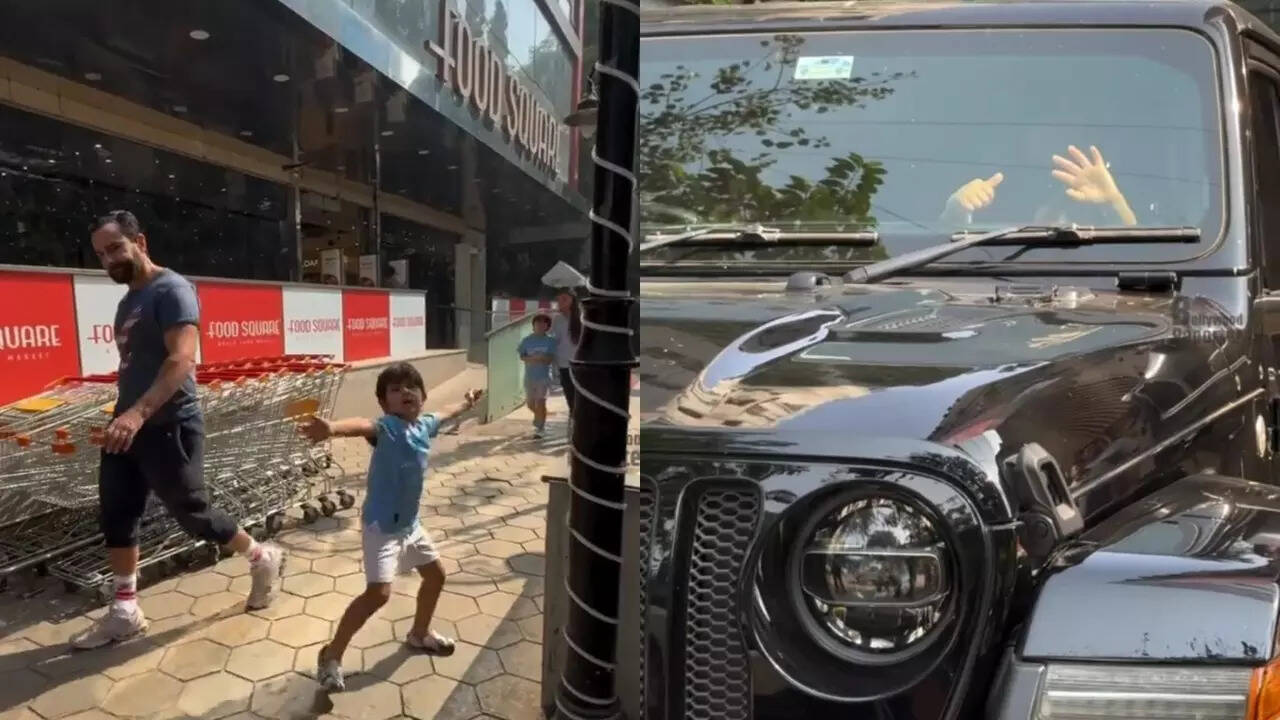 Jeh blocks paparazzi from clicking Saif Ali Khan