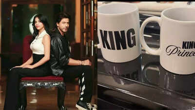 Suhana Khan posts a simple and sweet  PIC for Shah Rukh Khan's 60th birthday: 'King and King's Princess'