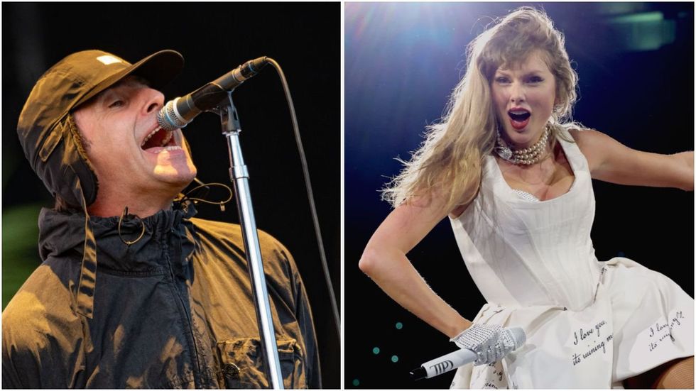 Liam Gallagher and Taylor Swift