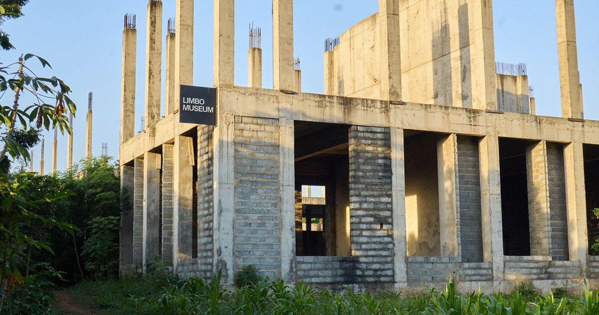 unfinished brutalist structure in ghana home to new limbo museum