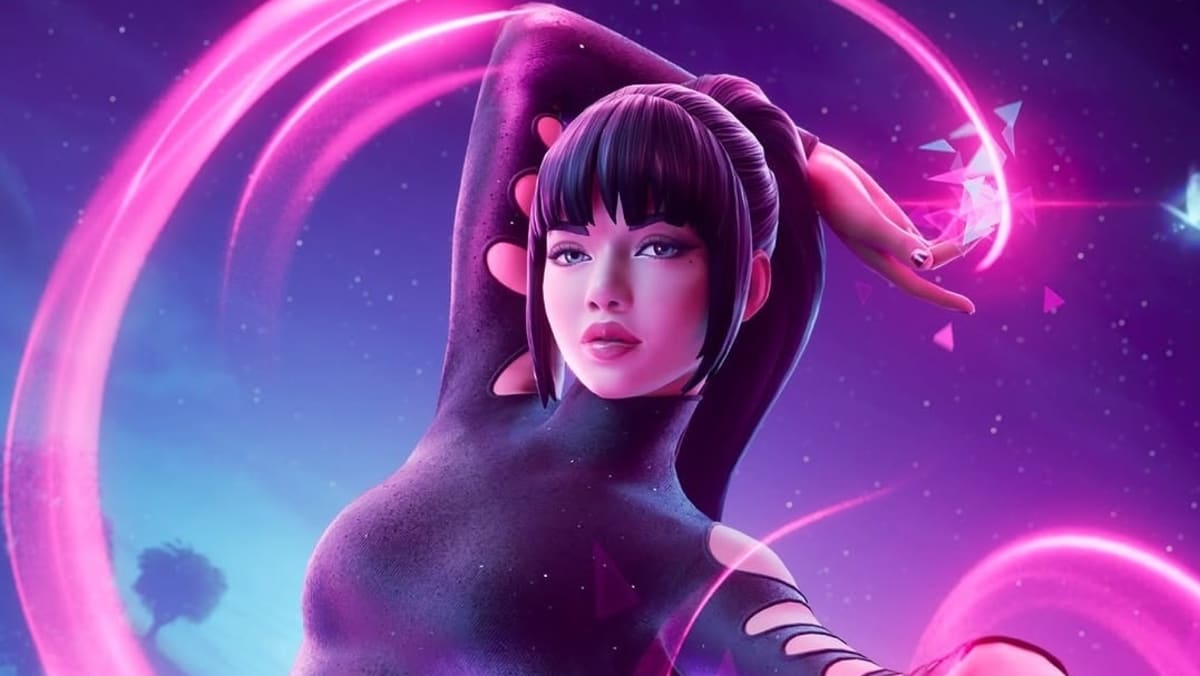 Blackpink's Lisa collaborating with video game Fortnite Festival