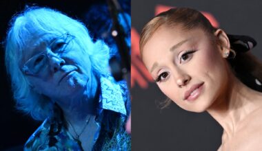 R.E.M.'s Mike Mills jokingly calls out Ariana Grande for "going over the line" on new supergroup's song 'My Cologne'