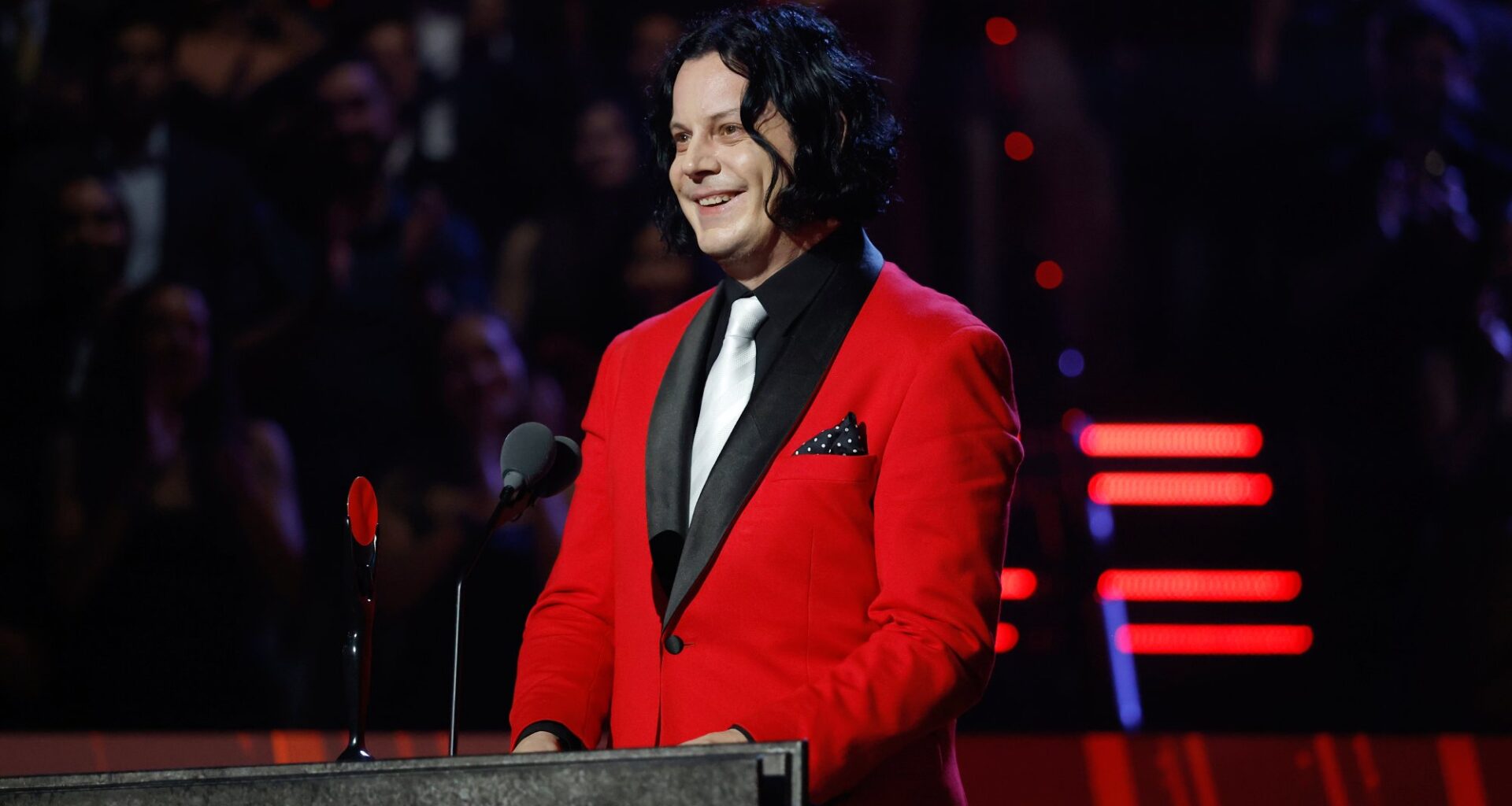 Jack White honours "sister" Meg as Olivia Rodrigo, Feist and Twenty One Pilots cover The White Stripes at Rock And Roll Hall Of Fame induction