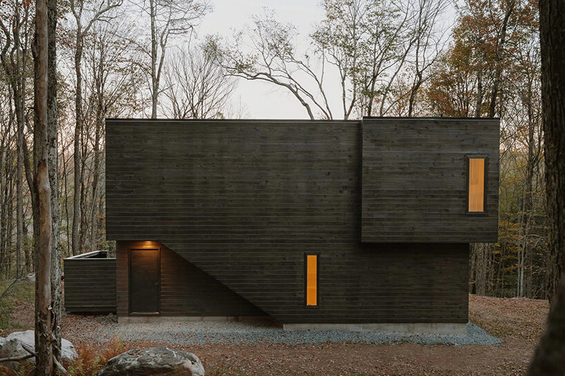 marc thorpe builds wooden residence powered entirely by the sun in new york forest