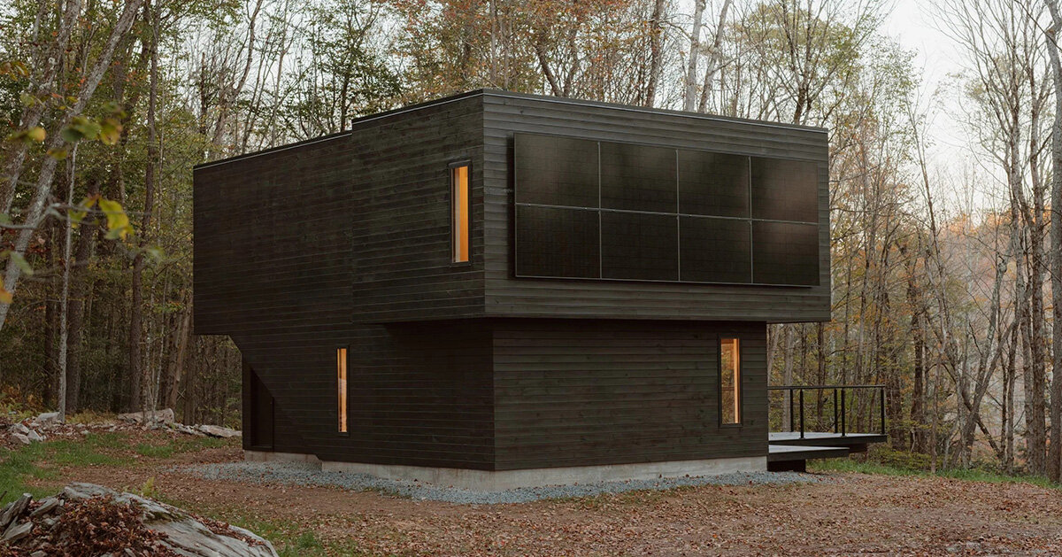 marc thorpe builds solar-powered house in new york forest
