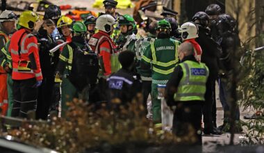 Mass stabbings on train that left nine fighting for life was ‘isolated incident’