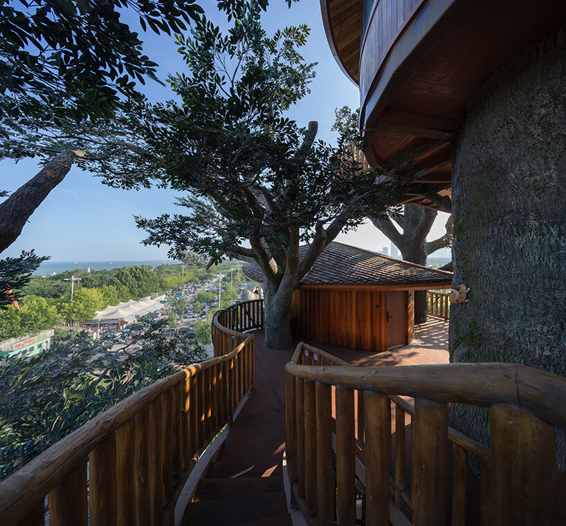 modular forest nests by doarchiwow propose model for prefabricated eco-resorts in china