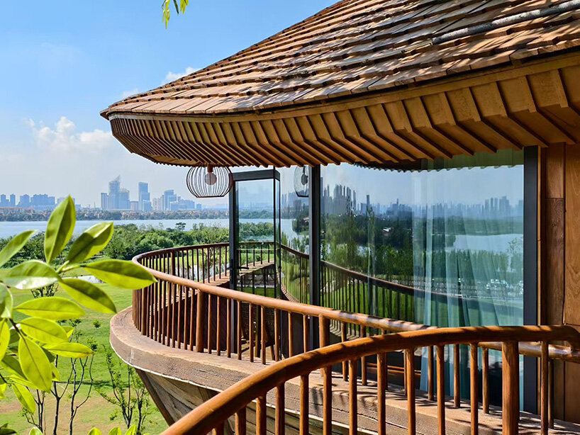 modular forest nests by doarchiwow propose model for prefabricated eco-resorts in china