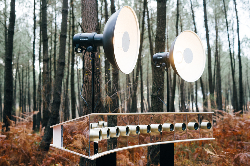 eleven lenses on moon walker camera capture multi-angle animated sequences