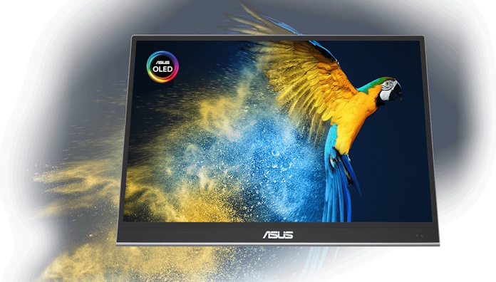 The ZenScreen OLED MQ16AHE portable monitor