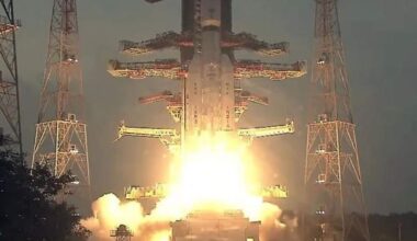 India Launches Navy Communications Satellite on LVM3 Rocket
