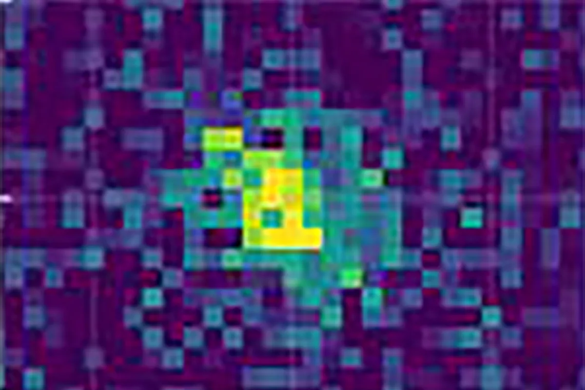 NASA’s Swift Ultraviolet/Optical Telescope (UVOT) observed interstellar comet 3I/ATLAS during in July and August 2025. This shows its ultraviolet view. The faint glow of hydroxyl (OH) traces water vapour can be seen escaping from the comet. Credit: Dennis Bodewits, Auburn University