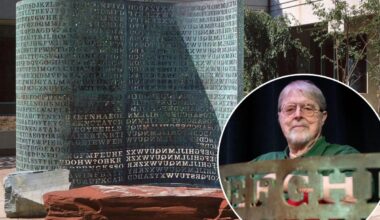 Info to solve final secret message at CIA's Kryptos sculpture sells for nearly $1M
