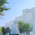 Natural History Museum Abu Dhabi by Mecanoo. Exterior photograph. Image Courtesy of Natural History Museum Abu Dhabi Mecanoo’s Natural History Museum Opens in Abu Dhabi’s Saadiyat Cultural District - Image 5 of 13