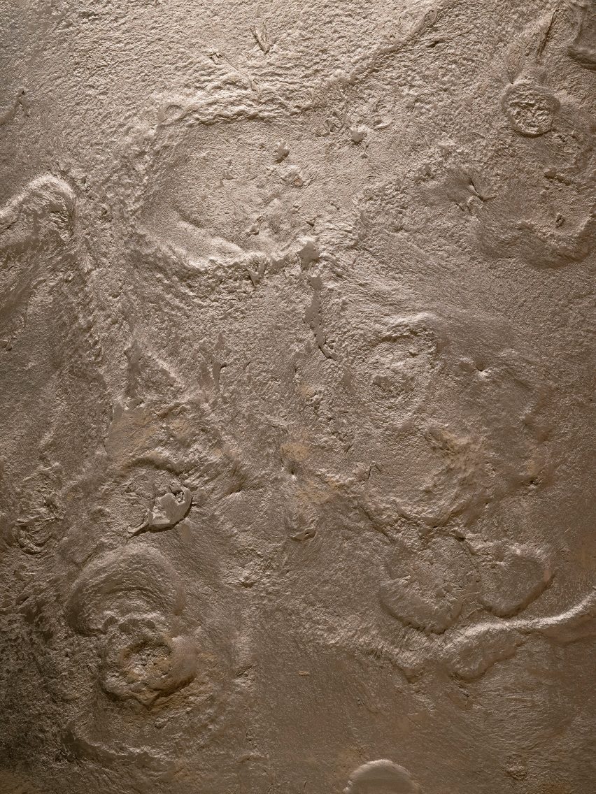 Raw, preserved walls