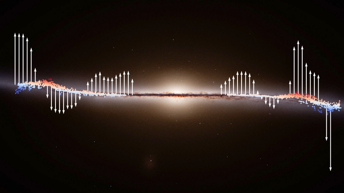 A Colossal Wave Is Rippling Through The Milky Way, Gaia Data Reveals : ScienceAlert