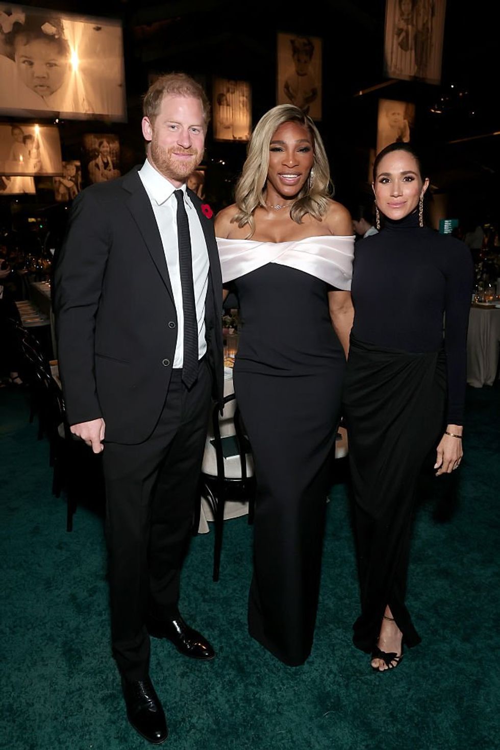 Prince Harry, Serena Williams, Meghan Markle