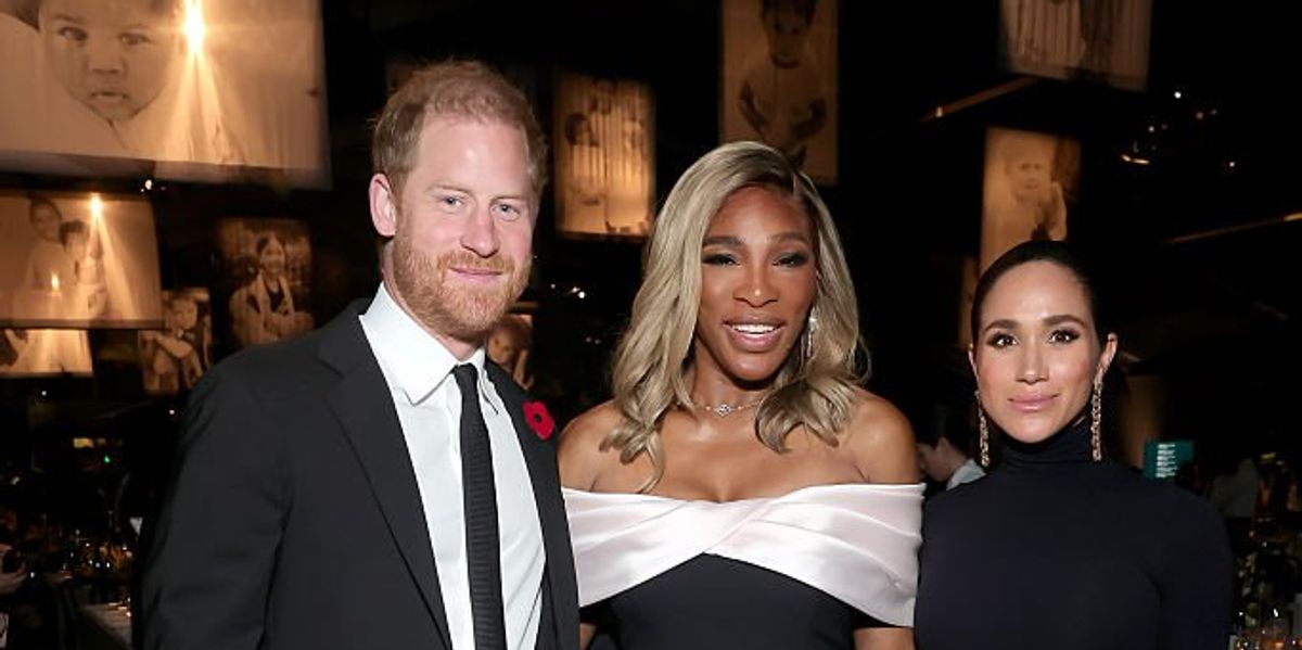 Prince Harry steps into 'protective' role as Meghan Markle appears 'coy' among A-listers