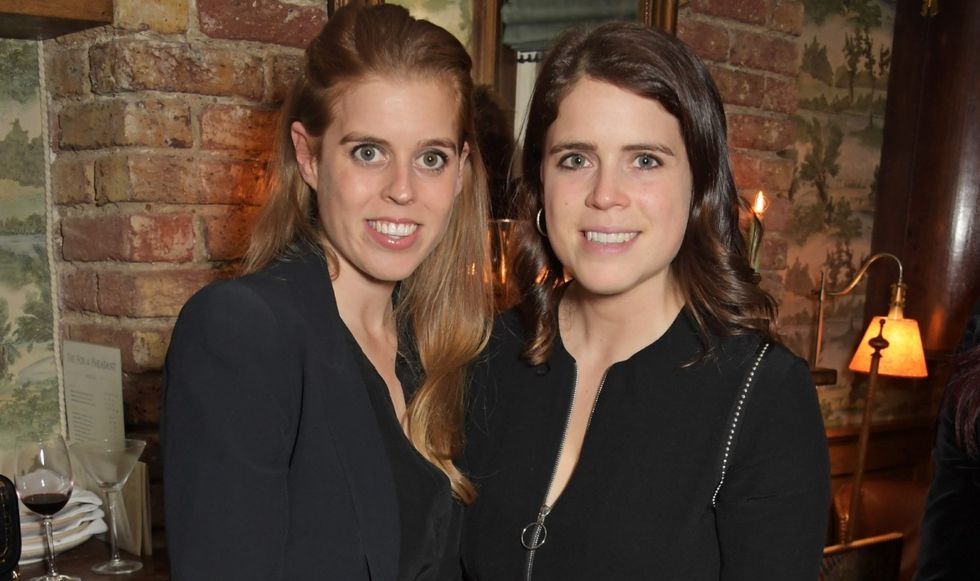Princesses Beatrice and Eugenie
