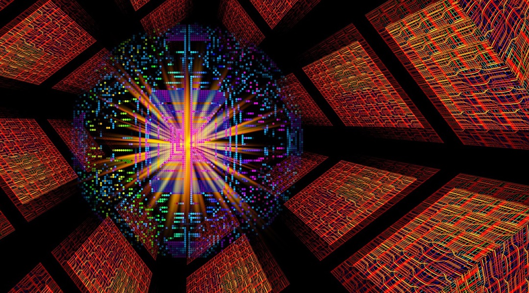 abstract quantum artist's concept
