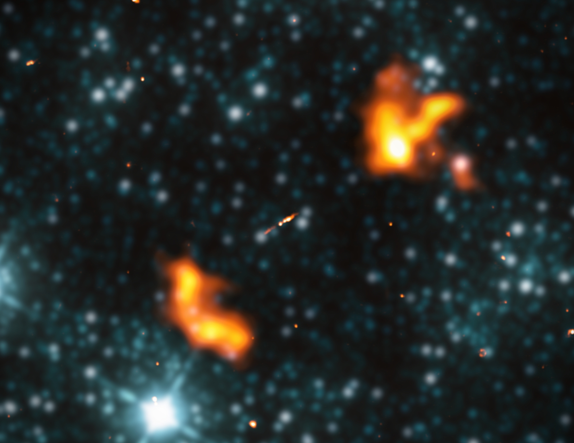 image of a radio galaxy