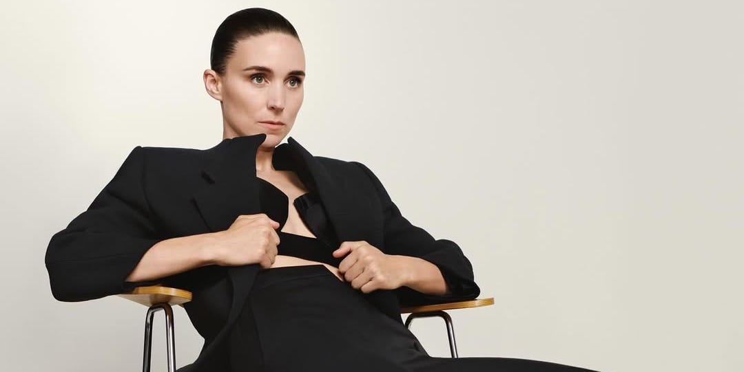 Rooney Mara & Paul Simonon Pose for Givenchy