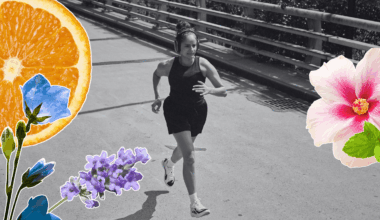 running outside near outdoor scents