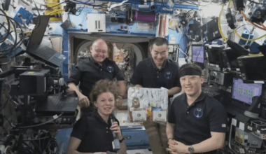 NASA astronauts celebrate Thanksgiving with Russian cranberry sauce