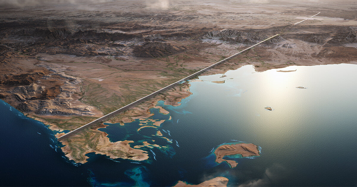 is THE LINE in saudi arabia still becoming reality?