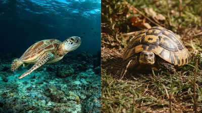 Turtles vs. tortoises: Difference in appearance, habitat, features and more
