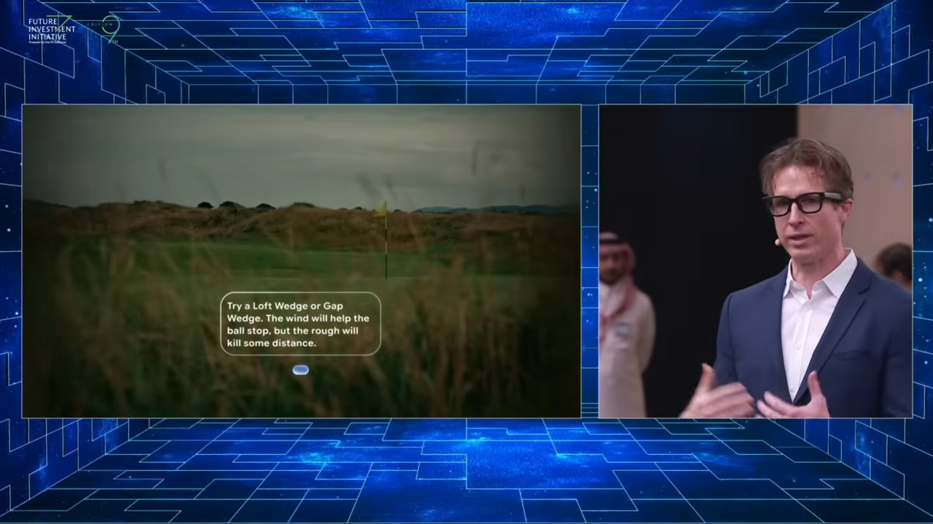 Magic Leap Android XR smart glasses as seen at FII 2025