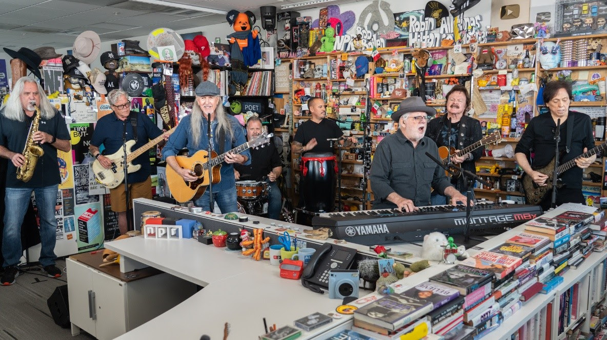 The Doobie Brothers, NPR Tiny Desk (Photo: Grace Raver/NPR)